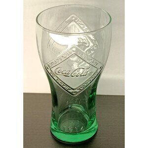 Coca Cola Glass McDonalds 2015 Collectible Green Tint 1916 Limited Edition Coke